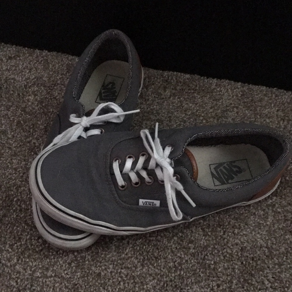 Gray men’s VANS size 8.5